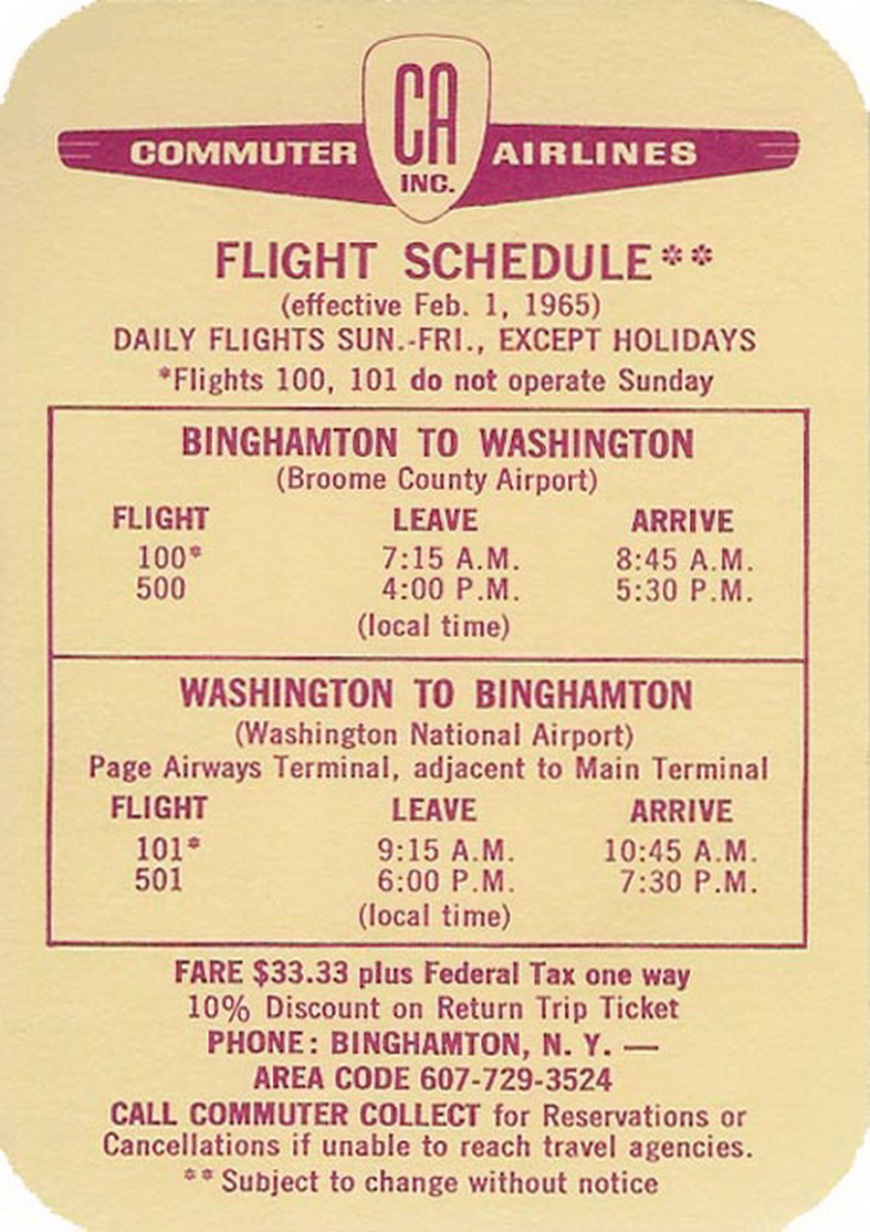 Airline Timetables, Vintage Flight Brochures, Aviation Memorabilia